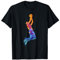 Basket Basketball Pallacanestro Grafico Del Basket Maglietta