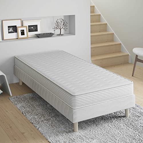 Mobilier-Deco Dodo Single H15 - Ensemble sommier+Matelas 15 cm 90x190
