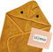 Liomio Kapuzenhandtuch Baby - Baby Handtuch mit Kapuze 100% Baumwolle [Oeko-TEX® 100] weich, kuschelig Baby Badetuch Babygeschenk (75x75cm, Dino - Mustard)