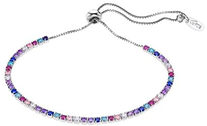 LOTUS SILVER Armband Silber Damen LP3179-2/3 Sterling 925 ml | Elegantes Armband, poliert mit feiner Verarbeitung 16 cm, Ideal als Geburtstagsgeschenk, Jahrestag, Besondere Anlässe