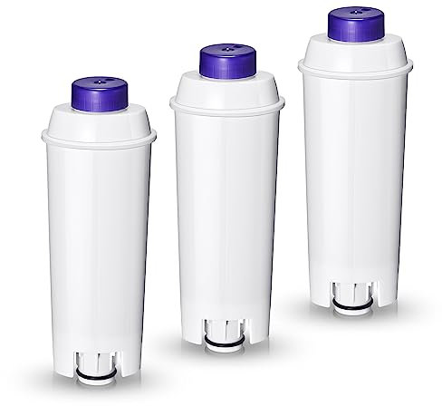 Filswa Fully Automatic Coffee Machine Water Filter, Replacement Compatible with Delonghi ECAM Series, Dinamica, Cappuccino System, Magnifica, ETAM Autentica and Various Models from Esam, TÜV SÜD
