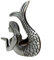 for HPLIVE Mermaid Door Knobs Cabinet Knobs Drawers Decorative Alloy Knob Handles for Door Handles Cupboards Drawers Antique Pewter