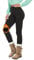 DDOBB Thermal Leggings Women High Waist Fleece Lined Winter Black Sports Leggings Workout Warm Yoga Pants Tights Running Hiking Gym(Black L-XL)