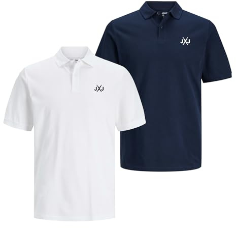 JACK & JONES Infinity Herren Poloshirt Infinity Polo Mehrstückpackung 2er 3er Pack 2er Pack 3 M