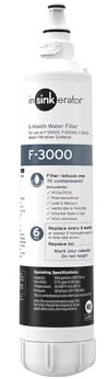 InSinkErator F-3000 Replacement Filter, White