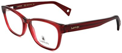 Lanvin LNV2603 600 Burgundy Eyewear Woman ZYL, Modified Rectangle, 53