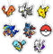 GTOTd Pixel Cartoon Car Air Freshener 8Pack Lufterfrischer (Fresh Ice Scent) Schwarzer Eisduft Duftbaum Auto Rückspiegel Anhänger Geschenk Hängende Anhänger Zubehör Christmas Dekor