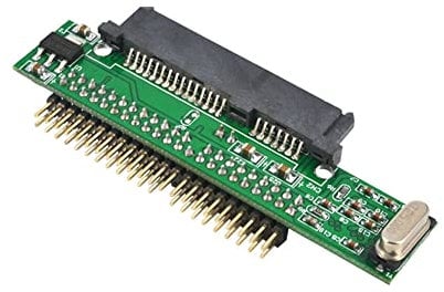 Reykentu Adattatore SATA a IDE 2,5 IDE femmina a 2,5 IDE , connettore 40 pin, 1,5 GBS, supporto 133 HDD, CD, DVD, convertitore seriale