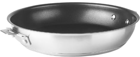 LACOR 56824 - Cuerpo para Sartén Combi, Acero Inoxidable 18/10 - Cocina | En acero inox 18/10, para un uso práctico y profesional en cocina; antiadherente fácil de limpiar, libre de BPA