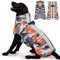 Katzinst Hunde Wintermantel, Ärmellose Wasserbeständig Hundejacke Reflektierend Hundejacke mit Bauchschutz Hundebekleidung Outfit Hundemantel für Grosse Hunde, Labrador, 2XL