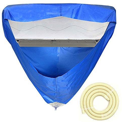 Housse de Lavage pour Climatiseur, Kit Nettoyage Climatiseur Mural, Sac de Lavage de Climatisation, Housse de Protection pour le Nettoyage des Unités Intérieures des climatiseurs (L 2-3P)