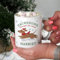 Custom Personalised Dachshund Through... Christmas Mug. Ideal for Christmas, Stocking Fillers, Dog Lovers