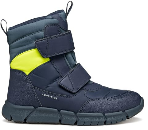 Geox Flexyper ABX Junior Kinderstiefel Winterstiefel Schneestiefel Kinder blau NEU blau