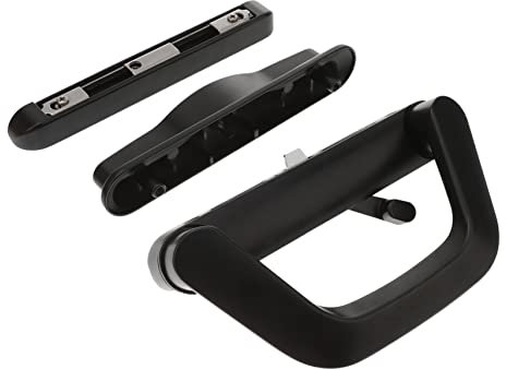 LIFKOME Poignée De Porte Coulissante Serrure Pour Porte-fenêtre Vitrée Poignée De Porte De Dressing Avec Clé