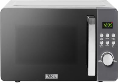 Haden Digital Microwave 17L 700W 5 Power Levels LED Display in Grey