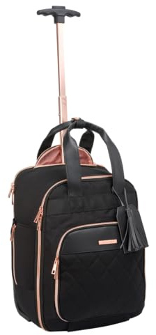 Cabin Max Ryanair Cabin Bag 40x30x20 Trolley Backpack Hand Luggage, 24L | 40x30x20cm, 24L Trolley Backpack, Stowable Straps, Fits Ryanair, EasyJet, Wizz Air, Vueling, Volotea, Transavia, Aer Lingus