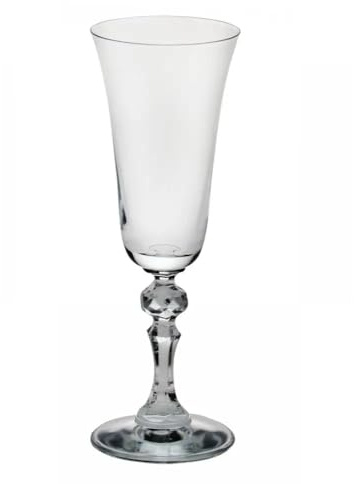 KIAPPO Sektgläser Set KRISTA 150 ml - Elegante Champagnergläser aus Klarglas - Hochwertig & stilvoll - Ideal für Schaumwein, Hochzeiten & Geschenke - Spülmaschinengeeignet