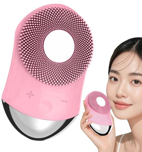 Elektrisk Ansiktsborste Silikonrengöringsmaskin Ansiktsspa Känslig Hud | Ansiktsrengörare Skrubb Uppladdningsbar Sladdlös Djuprengörande Massage Bärbar För Daglig Resa Utomhus Spa