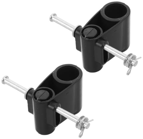 Alasum Kinderwagen Räder Verbinder und Parkwege Nahtlose Bewegung 2 Stück aus Kunststoff mit 2,5/2,2cm Lochdurchmesser Stabile Befestigung für Buggy Selbstgemacht Buggy