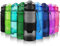 ZORRI Sport Wasserflasche-Trinkflasche Bpa Frei Sportflasche, Grau, Gr.- 500ml-17oz