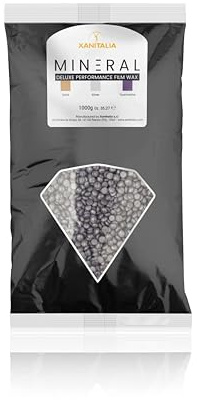 Xanitalia Pro Mineral Silber Einwegwachs ohne Streifen - 1000 g