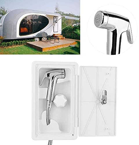 Buitendouche Buitendouche Buitendouche Doccia Per Doccia Campeggio Pompa Box Doccia Esterno Interruttore A Freddo Caldo Soffione Per Con Kit Di 2 Chiavi Per Acce