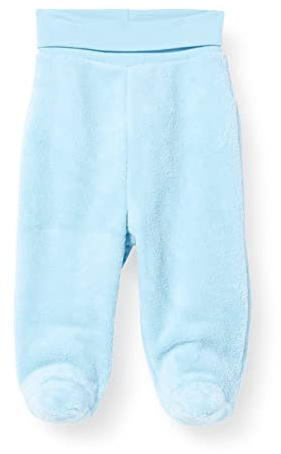 Playshoes Unisex Kinder Fleece-Pumphose Baby-Hose, Bleu Kuschelfleece,68