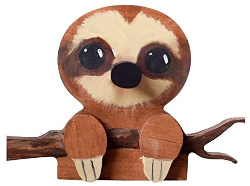 Joyivike Faultier Brillenhalter Lustig - Tier Brillenhalter Aus Holz, Brillenhalter Mit Innovativem Formdesign Für Wohnzimmer, Schlafzimmer Oder Büro