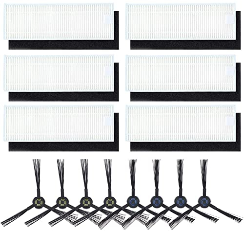 Haptufer -SeitenbüRste HEPA-Filter für SSR1 SSRA1 A9S A9 A7 Roboter-Staubsauger-ZubehöR