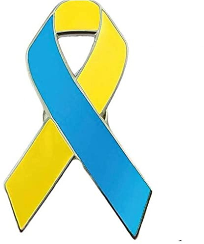 Lipfer Ukraine Flagge Brosche Ukraine Ribbon Pin Ukrainische Flagge Friedensknot Brosche Patriotisches Abzeichen Für Das Bewusstsein Der Ukraine