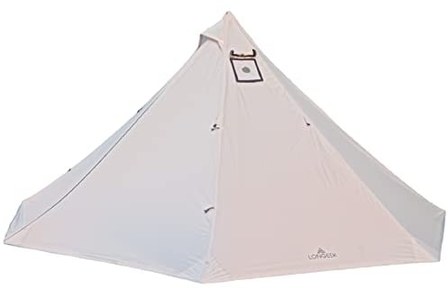 Longeek 2 Personen Camping Zelt 4 Jahreszeiten Ultraleicht Easy Up Hot Tipi