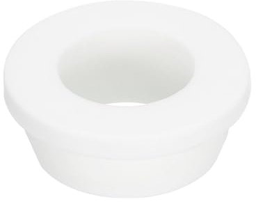 sourcing map T Type Rubber Grommet Mount Dia 30.3mm ID 20mm Seal Protection Flexible Hole Plugs for Cable Pipe White