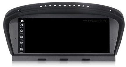 Pexorine Lecteur DVD multimédia de Voiture 4G LTE 4 + 64G 8core Android 10.0 MSM8953, for BMW, E60 E61 E62 E63 E90 E91 E92 E93 avec Radio Audio WiFi Lecteur vidéo de Voiture(MSM 4 64G CCC)