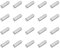 QUARKZMAN 120Pcs M2 x 6mm 304 Acier Inoxydable Goujon, Cylindrique Étagère Support Goujon Pin Parallèle Pin Fixation Pour Mechanical Manufacturing, Industry, Argent
