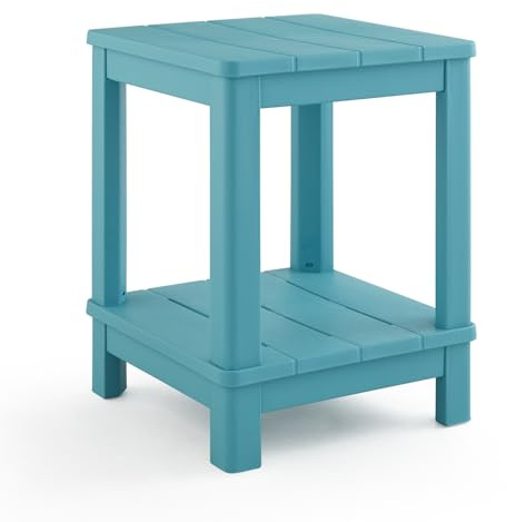 Keter Deluxe Adirondack Beistelltisch, Blaugrün