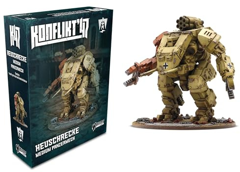 Warlord Games Heuschrecke (Locust) Medium Panzermech - Axis Miniature for Konflikt 47 Highly Detailed 28mm Scale Miniatures