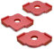 Set of 3 Radius Jig Router Templates Aluminium Alloy Radius Corners R5 R10 R15 R20 R20 R30