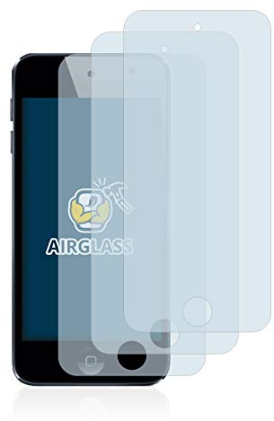 BROTECT Schutzglas für Apple iPod Touch (6. Gen.) (3 Stück) Schutzfolie Panzer Folie Glas [Extrem Kratzfest 9H, Anti-Fingerprint, Ultra-Transparent]