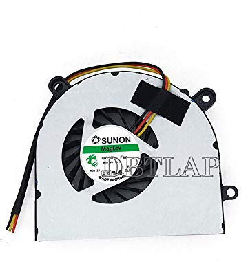 DBTLAP Portable CPU Ventilateur pour MSI CR61 CR650 CX61 E6205D FR600 GE620DX FX600 E31-0803490-CA9 Medion Akoya E6313 MSI Megabook A6500 E33-0800221-MC2 CPU Ventilateur Refroidissement