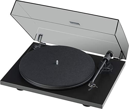 Pro-Ject Primary E Phono - Giradischi - Suono di alta qualità, preamplificatore fono incorporato, facile installazione, include cartuccia Ortofon - Nero