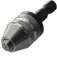 Mifive Plata + Negro 6 mm Broca Portabrocas sin llave de cambio rapido convertidor del adaptador de vastago hexagonal