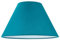 Traditional 12 Vibrant Teal Cotton Coolie Lampshade Suitable for Table Lamp or Pendant by Happy Homewares