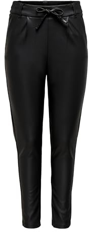 ONLY Damen Hose Onlpoptrash Life Easy Coated PNT Noos
