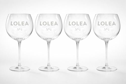Lolea Stilglas 4er Set Lolea Sangria No1 Ballonglas 4 Gläser