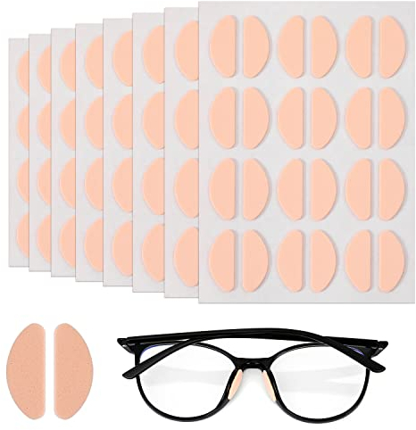 [96 Paare] Mwoot Soft Foam Nasenpads Selbstklebende Brillen pads Rutschfeste Dünne Nasenpads für Brillen Brillen Sonnenbrillen - Hautfarbe