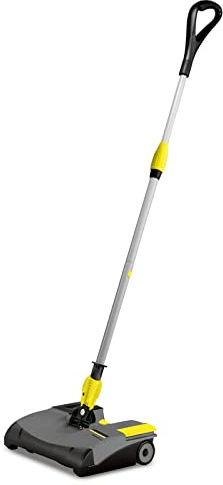 Kärcher EB 30/1 Commercial Electric Broom, Cordless Sweeper, Multi Surface Cleaner, Telescopic Broom Stick, Universal Joint