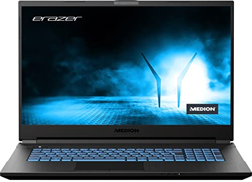MEDION ERAZER Defender E15 43,9 cm (17,3 Zoll 144Hz) Full HD Gaming Notebook (AMD Ryzen 7 5800H, 32GB DDR4 RAM, 512GB PCIe SSD, NVIDIA GeForce RTX 3050 Ti 4GB GDDR6, RGB Backlit Keyboard, Win 11 Home)