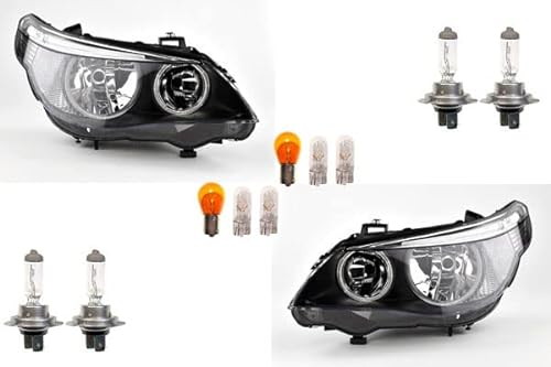 Johns, passend für BMW 5er Scheinwerf. Set E60/E61 07/03-03/07 + Leuchtmit. Set li. re.