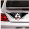 OGJFLT Auto Sticker Autoaufkleber Lustig Dog 2Pcs 25Cm Border Collie Aufkleber, Auto-Aufkleber, Vinyl-Aufkleber, Haustier-Aufkleber, Hund-Aufkleber, Border-Collie-Auto-Aufkleber