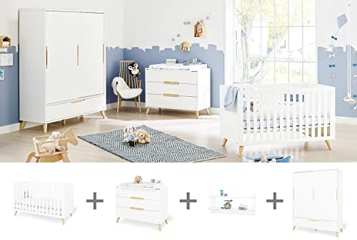 Kinderzimmer 'Move' breit groß, inkl. Wandregal